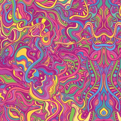 Groovy Pink Psychodelic